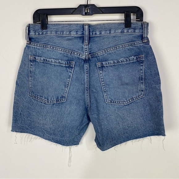 Old Navy Raw Hem Fray Denim Jean shorts - Picture 2 of 4